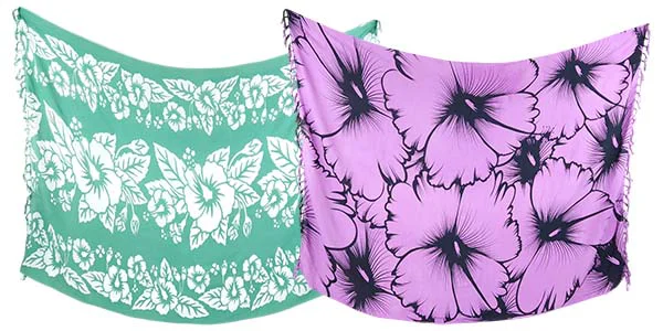 Saronger med växter & blommor