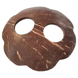 Knytspänne av kokosnöt