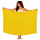 Mörkgul sarong för strand och bad