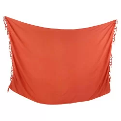 Enfärgad roströd färg