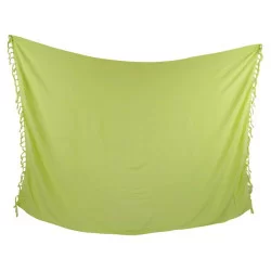 Limegrön enfärgad sarong
