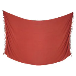 Enfärgad roströd färg