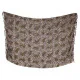 Leopardmönstrad sarong i beige, brunt och svart