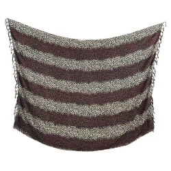 Savann sarong med ränder - Brun & Beige